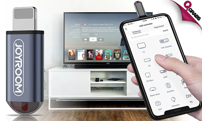 Mobile Phone Smart Infrared Remote Control!